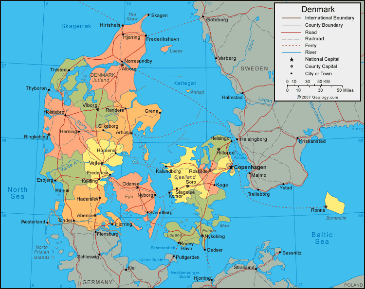 Horsens carte